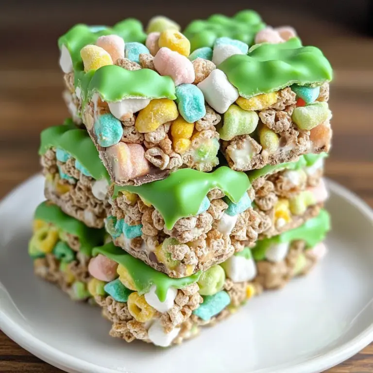 Lucky Charms Treats for St. Patrick's Day