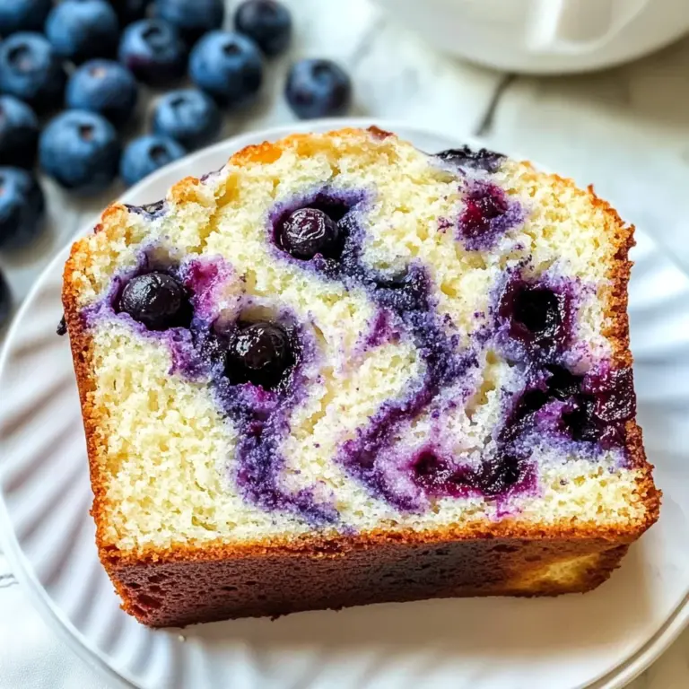 Moist Blueberry Cream Cheese Loaf You'll Love