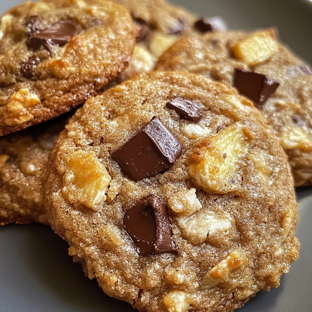 Peanut Butter Banana Cookies