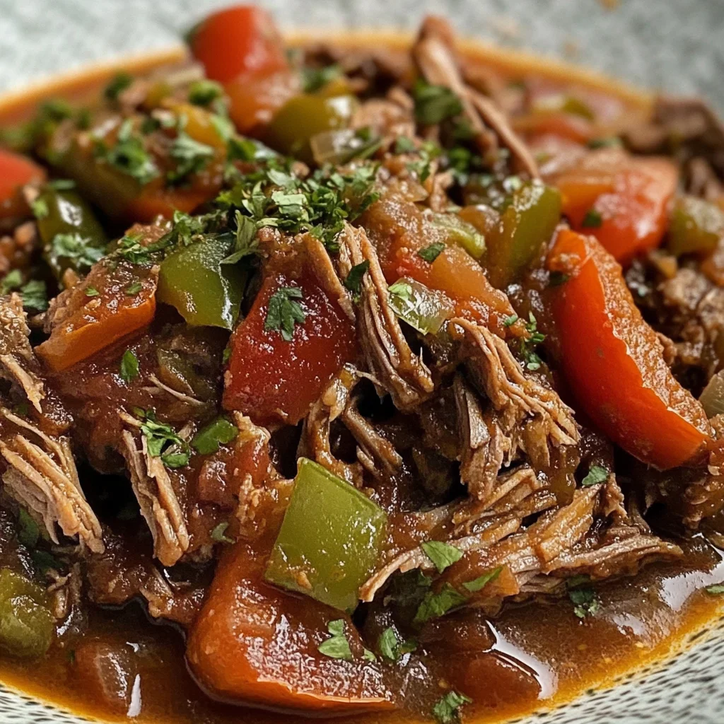 Ropa Vieja Slow Cooker