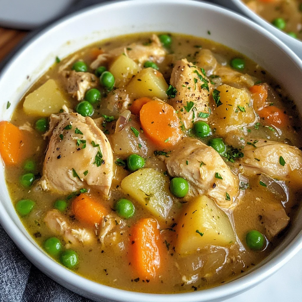 Slow Cooker Chicken Stew