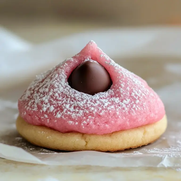 Strawberry Kiss Cookies