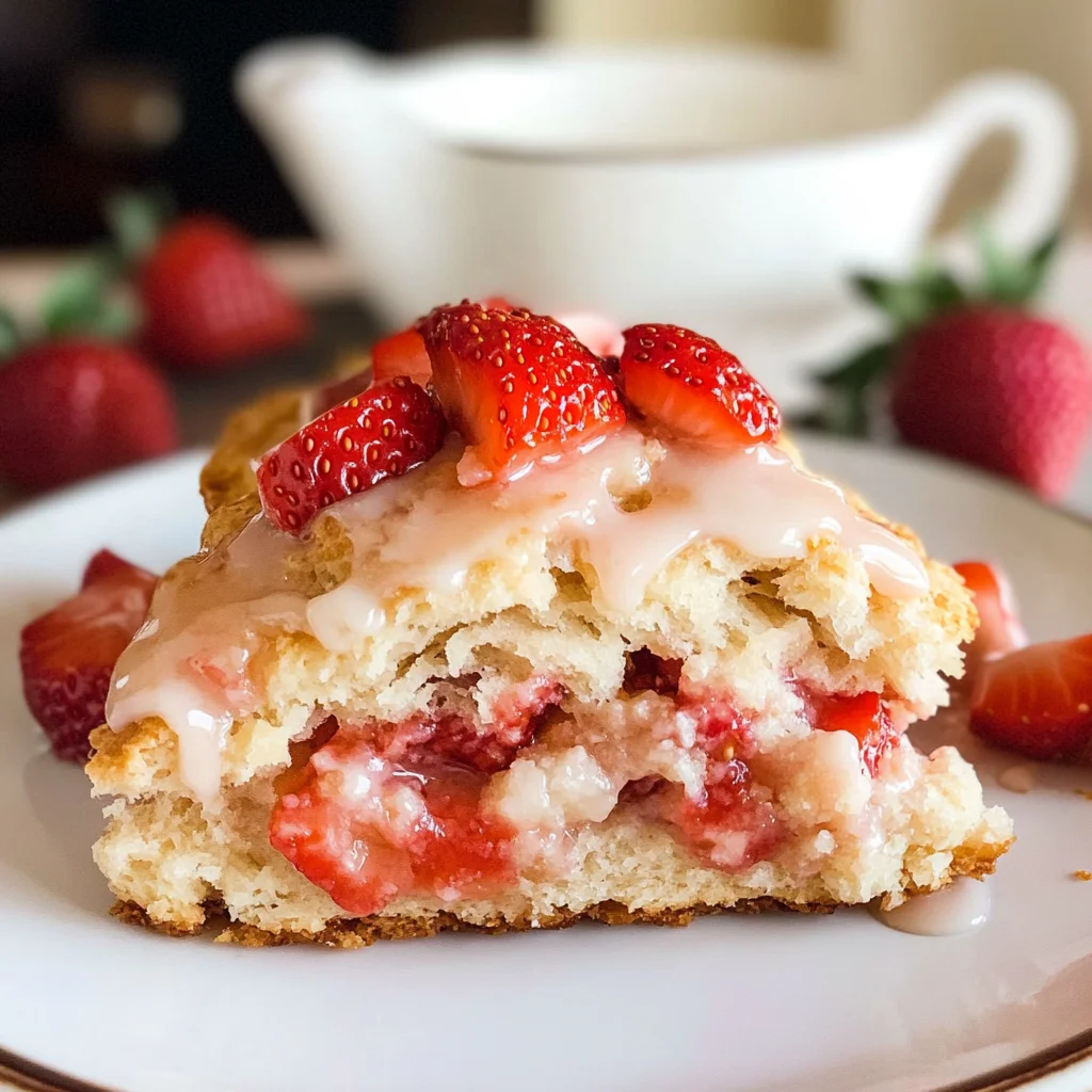 Strawberry Scones