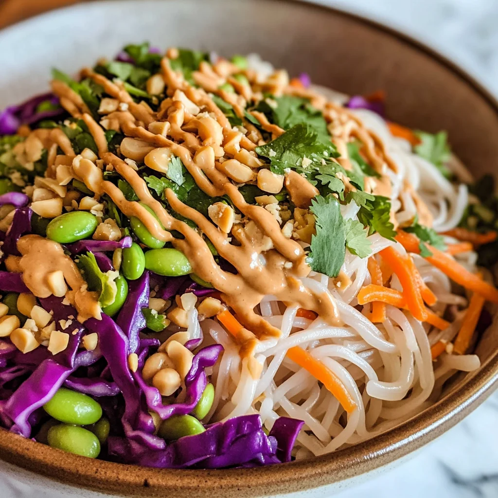 Thai Peanut Noodle Salad