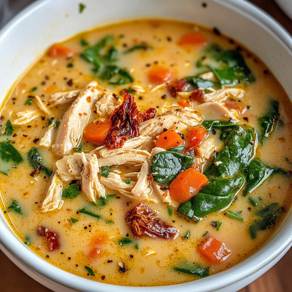 Tuscan Chicken Soup