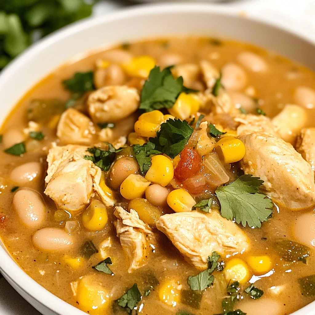 White Bean Chicken Chili Recipe